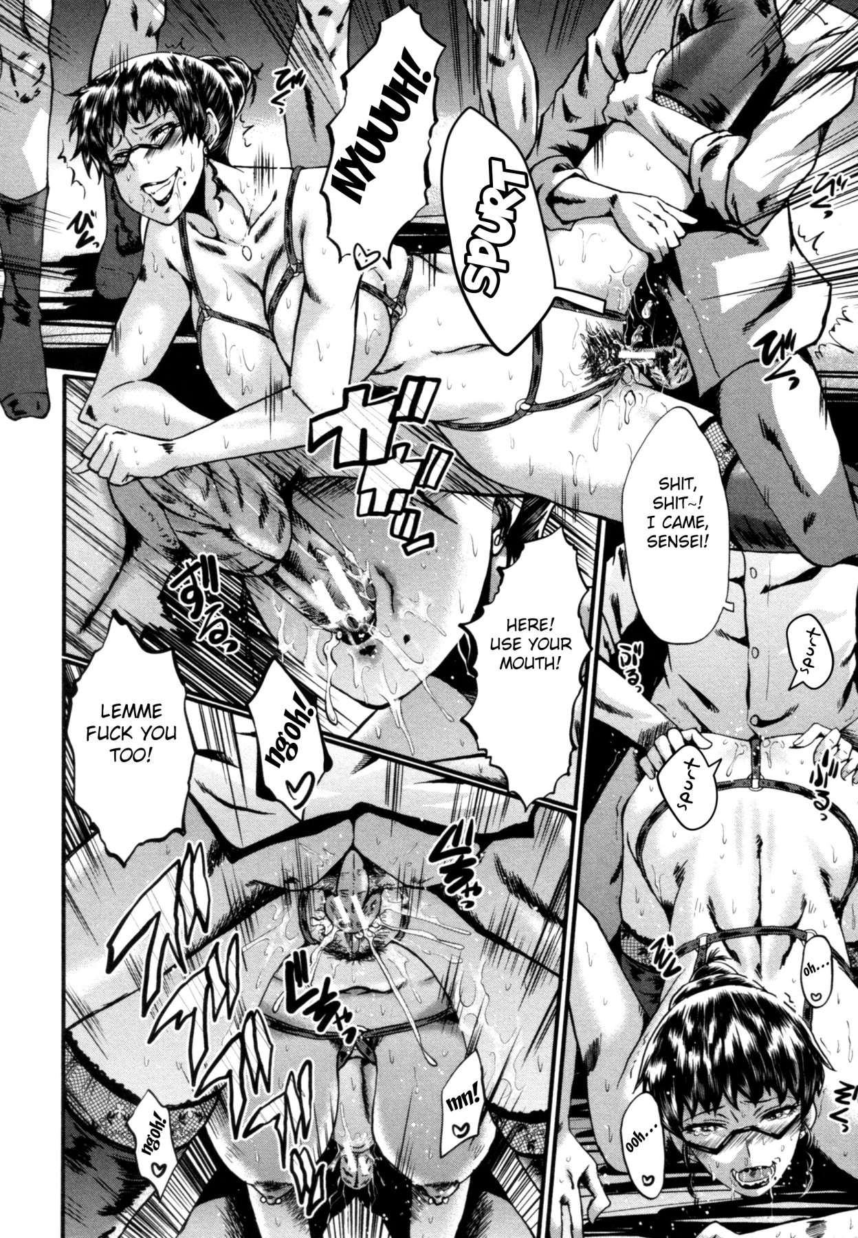 Hentai Manga Comic-The Mother and Daughter Fuckroom-Read-158